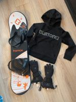 Hamax Kinder Snowboard 92 cm mit Bindung & Hoodie & Handschuhe Sachsen - Waldenburg Vorschau