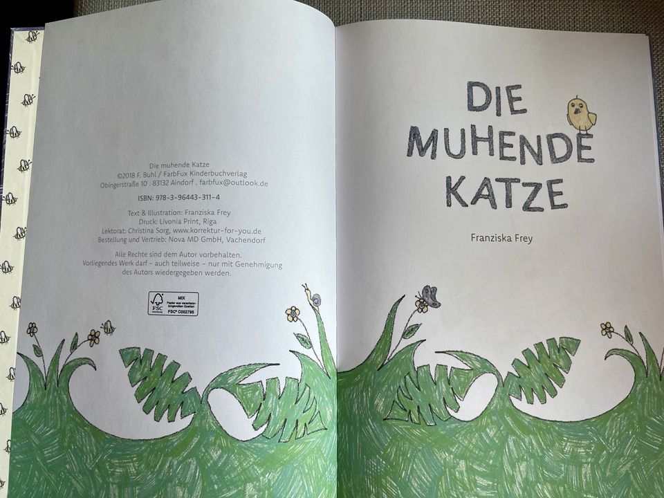 Buch „Die muhende Katze“ NP 13,90€ in Eilenburg