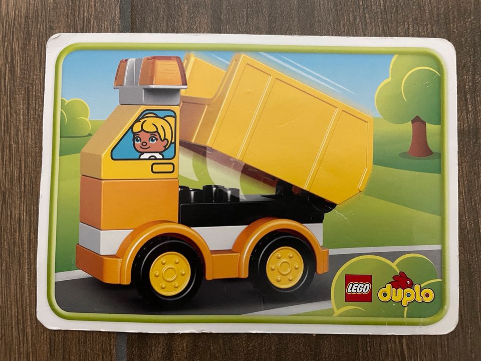 Lego Duplo Autoset Abschleppwagen Kipper Auto in Morschen