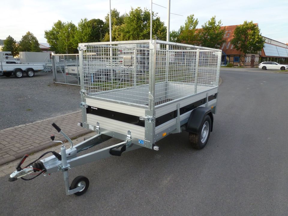 Pkw Anhänger 1300 Kg BRENDERUP Laubgitter ALU NEU 258x128x120 cm in  Thüringen - Breitenworbis | Gebrauchte Auto-Anhänger kaufen | eBay  Kleinanzeigen ist jetzt Kleinanzeigen