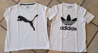 Puma 36 Adidas 34 T-Shirt Print weiß XS Nordrhein-Westfalen - Schleiden Vorschau