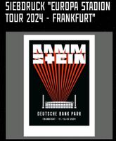 Rammstein Siebdruck Frankfurt 2024 im Tausch gegen Dresden 2024 Berlin - Steglitz Vorschau