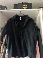 Musselin Bluse Schwarz Baden-Württemberg - Reutlingen Vorschau