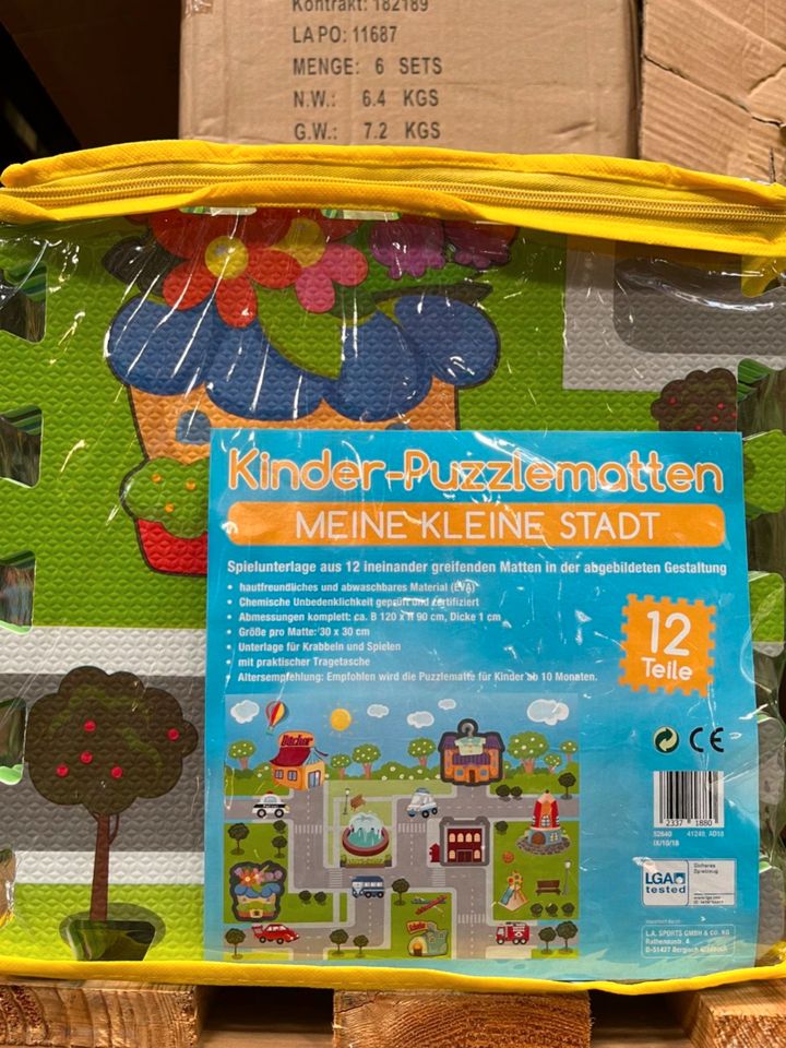 Kinder-Puzzlematte ( Neuware ) Motiv Stadt in Bergisch Gladbach