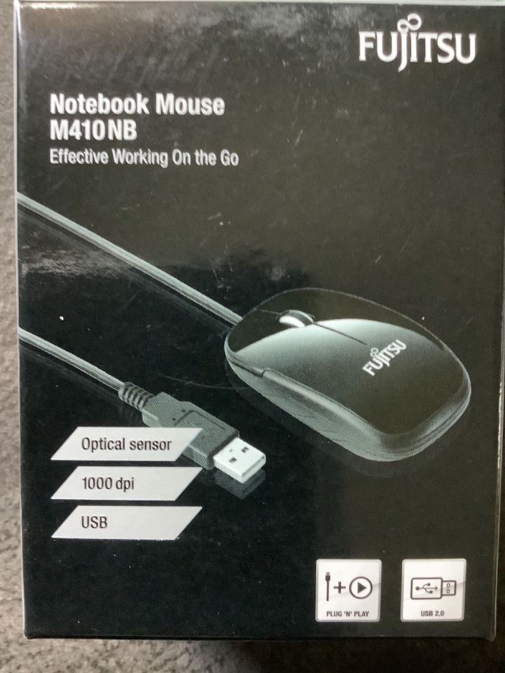 Fujitsu Notebook Mouse M410NB NEU in Coesfeld