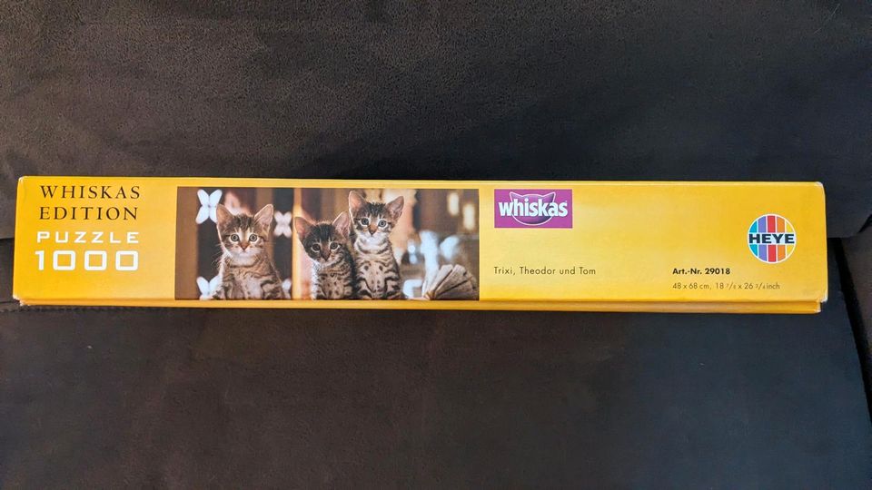 Puzzle Whiskas edition 1000 Teile Heye vollständig in Freiburg im Breisgau