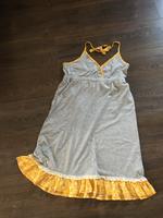 Vero Moda Kleid gr. L Neckholder Sommer grau gelb Süd - Niederrad Vorschau
