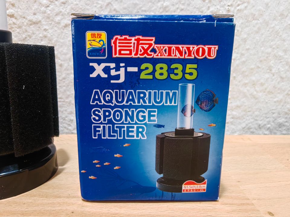 Aquarium Filter, Schwammfilter für Aquarien bis ca. 40 Liter in Bad Homburg
