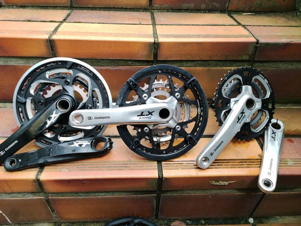 XT, SLX,LX, Campagnolo,SRAM Kurbeln in Oberhausen