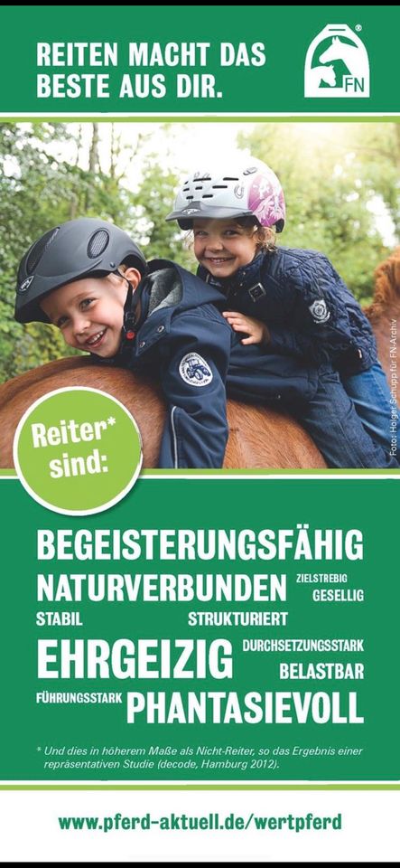 Rauf aufs Pferd: Gratis Schnupperstunde Reiten in Gerstungen