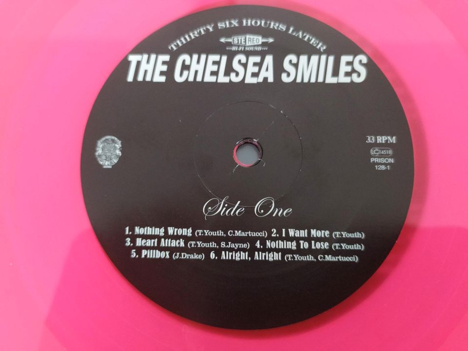 The Chelsea Smiles coloured Vinyl LP - Punk Rock in Bonn