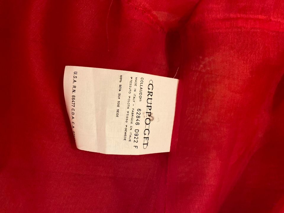 Christian Dior Vintage Bluse Seide pink 40 neu in Rosengarten