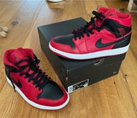 Nike Air Jordan 1 Mid Reverse Bred Gr. 43 Baden-Württemberg - Edingen-Neckarhausen Vorschau