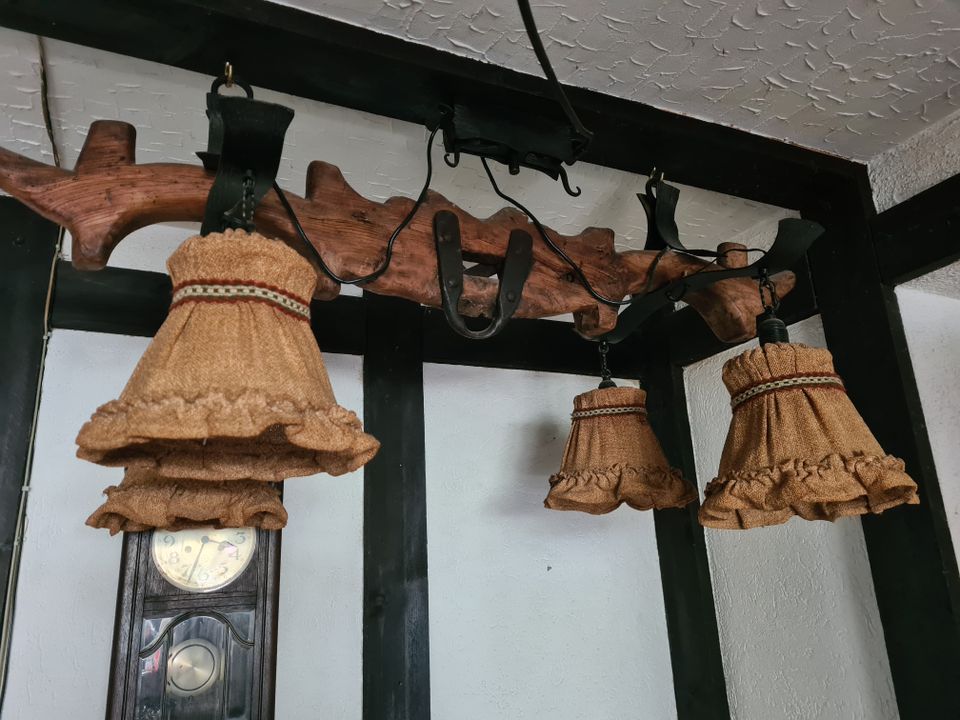 Lampenschirm Deckenleuchte Lampe rustikal in Weilbach