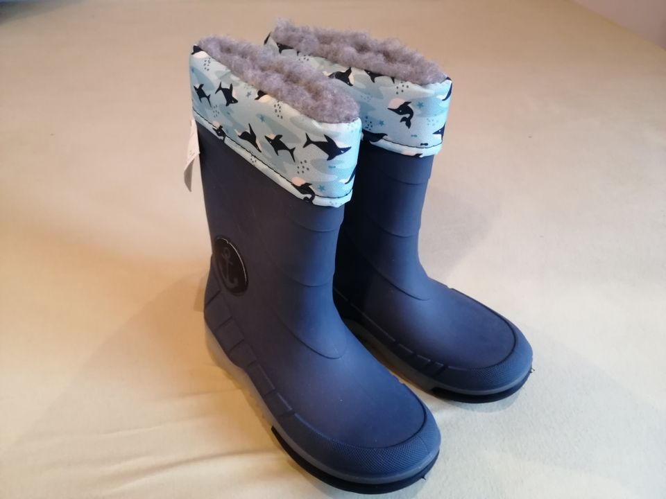 NEU 26 / 27 Gefütterte GUMMISTIEFEL Blinkies - für Zwillinge in Forchheim