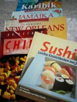 Kochbücher Sushi/China/New Orleans/Jamaika/Karibik Bayern - Zirndorf Vorschau