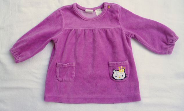 HELLO KITTY Nickikleid/Tunika, H&M, Gr. 68, gut erhalten in Forchheim