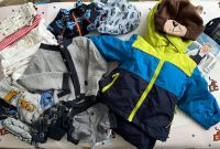 Kleidungspaket Junge Größe 74/80 mit Schneeanzug+extra Schneehose Dresden - Cotta Vorschau