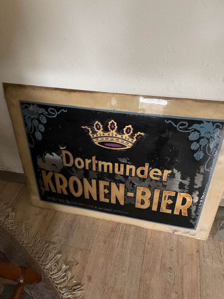 Dortmunder Kronen Werbeschild in Bramsche
