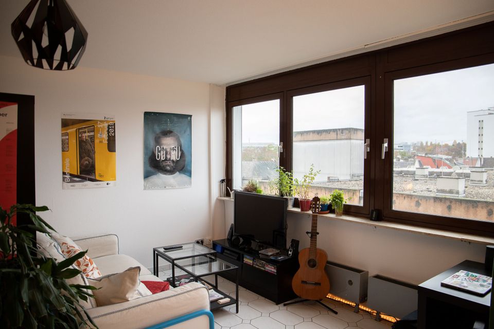 1-Zimmer-Wohnung nähe Hbf und Altstadt mit Küche in Mainz
