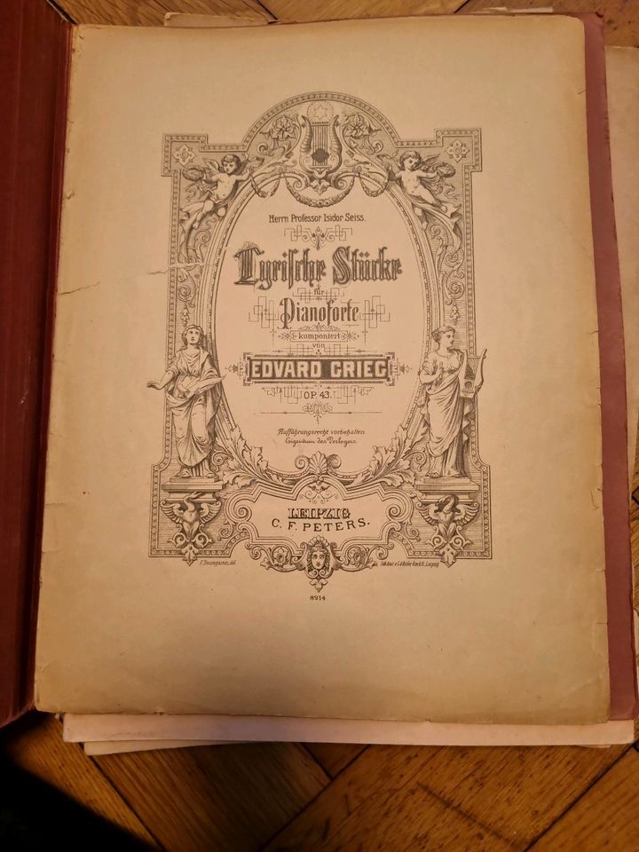 Klavier Werke Edvard Grieg (mehrere) in München