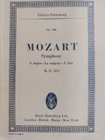 Mozart Symphony A-Dur KV 201 Studienpartitur Sachsen - Großenhain Vorschau