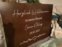Großes Willkommensschild Hochzeit Deko boho Düsseldorf - Friedrichstadt Vorschau