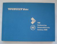 Ersatzteilkatalog Trabant P 601, IFA Sachsenring Zwickau DDR Annaberg-Buchholz - Mildenau Vorschau