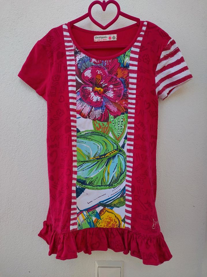 Desigual T-Shirt Tunika pink 146/152 in Magdeburg