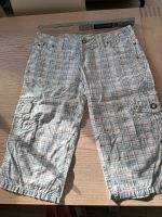 Soccx Damen Hose Bermuda weiß/ blau kariert Gr.M Borsdorf - Panitzsch Vorschau