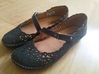 PIKOLINOS Gr. 36 Leder Ballerina Lochmuster dunkelblau - NEU! Sachsen - Nossen Vorschau