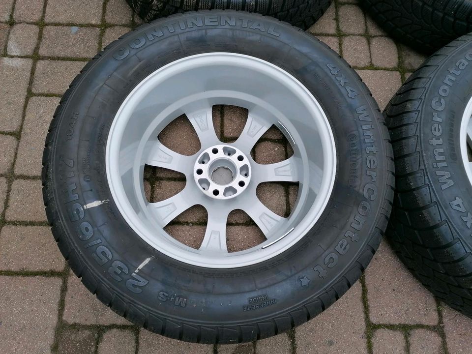 AUDI Q5 TYP 8R ALUFELGEN / WINTERRÄDER / WINTERREIFEN 235/65R17 in Drolshagen