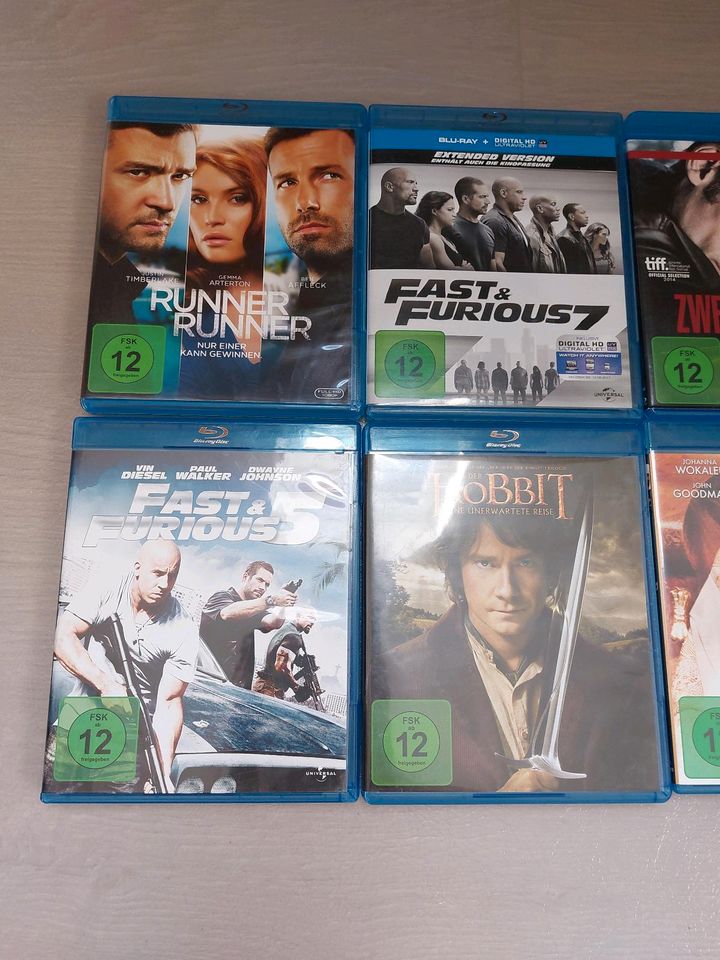 6 Blu-Ray FSK 12 in Ahlerstedt