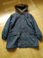 Damen-Winterjacke grau mit Pelzbesatz, Micro Spezial Designs Baden-Württemberg - Durlangen Vorschau