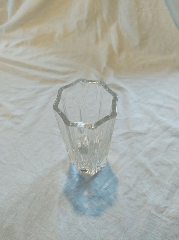 Vase aus Kristall Glas in Wewelsfleth