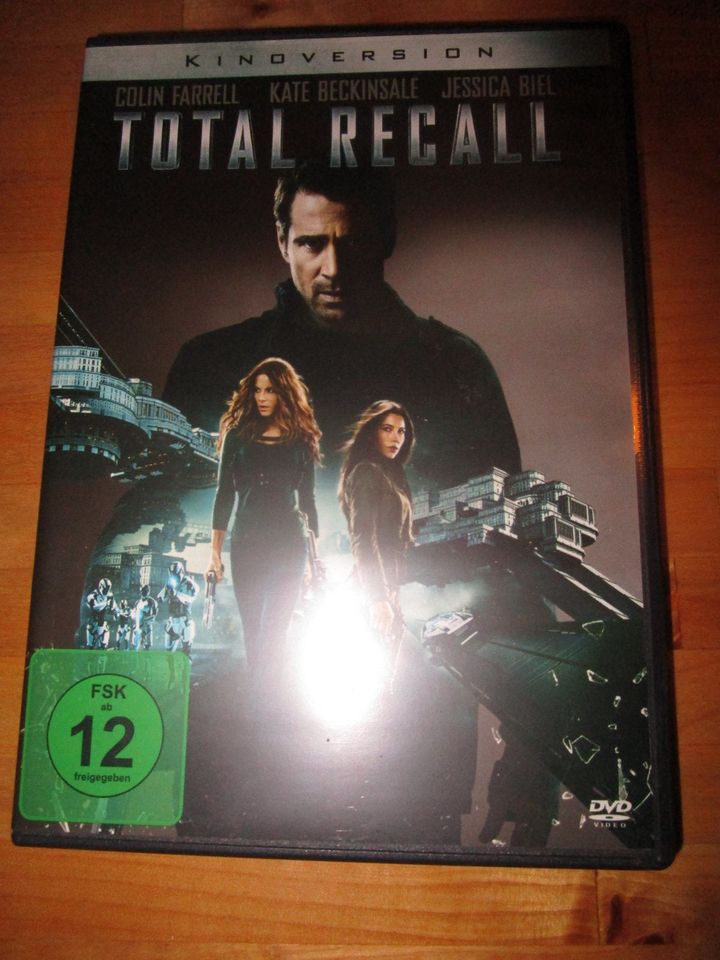 Total Recall ( Action-Sci-Fi ) DVD Colin Farrell, Kate Beckinsale in Witzenhausen