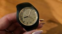 ICE Watch selten getragene Armbanduhr schwarz gold Uhr Sachsen-Anhalt - Stendal Vorschau