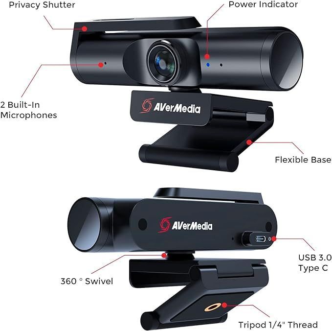 Webcam Modell AVerMedia Live Streamer - CAM 513 in Vilseck