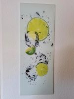 Bild Glas Limette Eiswürfel Küche Glasbild 80x30 cm Bayern - Mömbris Vorschau