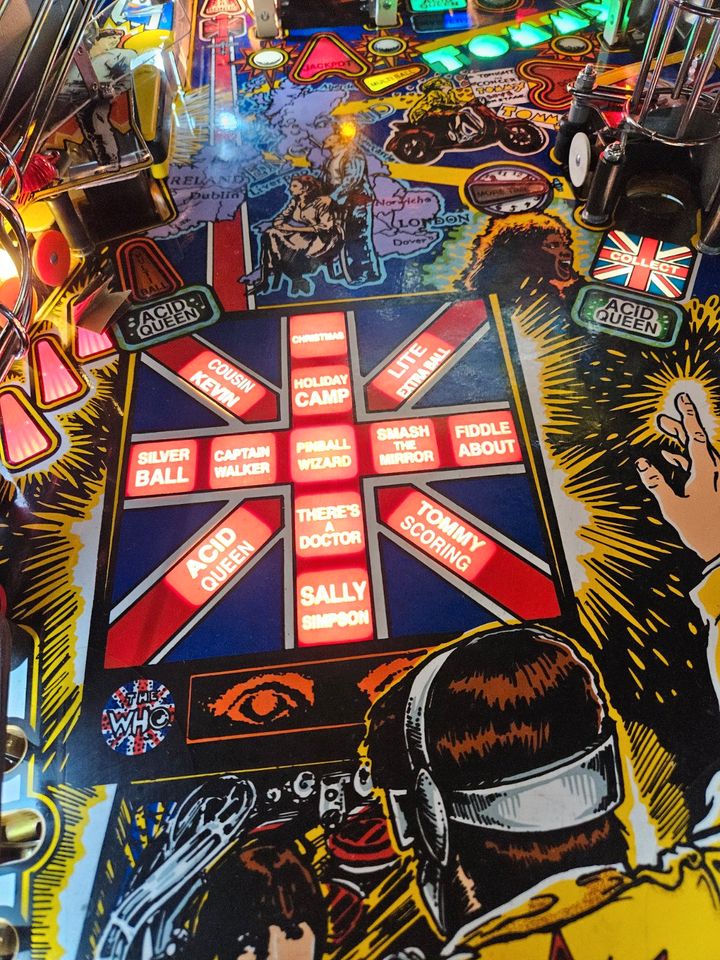 Flipper / Pinball Tommy the Who - Data East in Weinheim