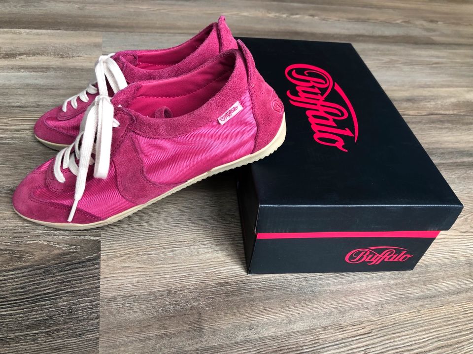 Buffalo Sneaker Gr. 40 pink fuchsia Schuhe Turnschuhe 5420-V159 in Teningen