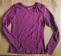 Longsleeve Shirt Mädchen 158/164 H&M bordeaux Niedersachsen - Schweringen Vorschau