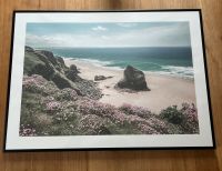 Wandbild / Poster „Blumen am Strand“ mit schwarzem Bilderrahmen Bayern - Waakirchen Vorschau