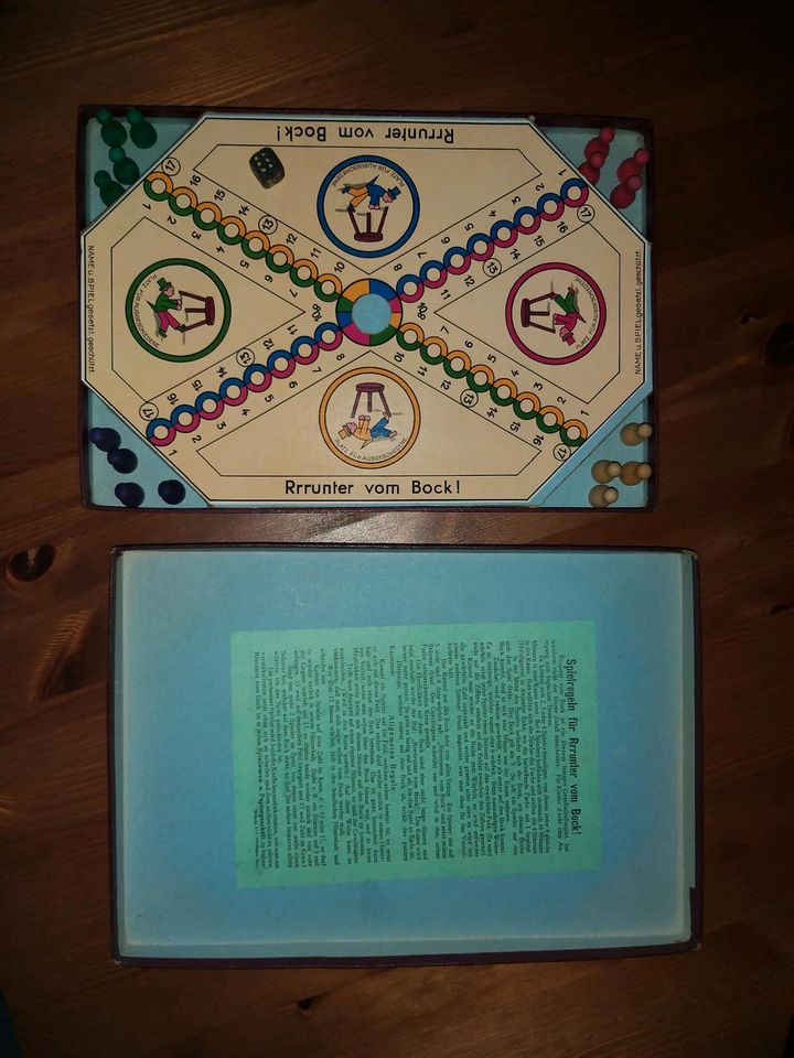 Altes Brettspiel um 1930 in Stutensee