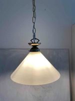 Hängeleuchte Lampe Berliner Messing Glasschirm – schönes Licht Bielefeld - Gadderbaum Vorschau