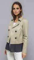 Captain Tortue Damen Blazer Jacke Gr. 38 khaki creme Nordrhein-Westfalen - Troisdorf Vorschau