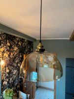 Lampe vintage Messing mit Glas Thüringen - Rauschwitz Vorschau