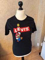 Schwarzes Levi‘s Super Mario T-Shirt Nordrhein-Westfalen - Ratingen Vorschau