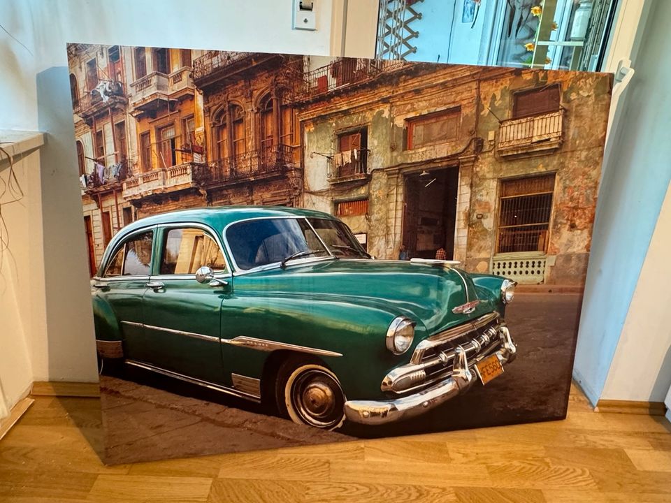 Großes Bild von KARE „Cuba“ - Auto Dekoration Leinwand XXL in München
