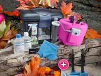 SOFORTKAUF | FlexiNeb E3 Inhalator Pferd MEDI pink Inhalations Therapie + Starter Set Kauf + GRATIS Halfterringe | gratis Versand Hessen - Ortenberg Vorschau